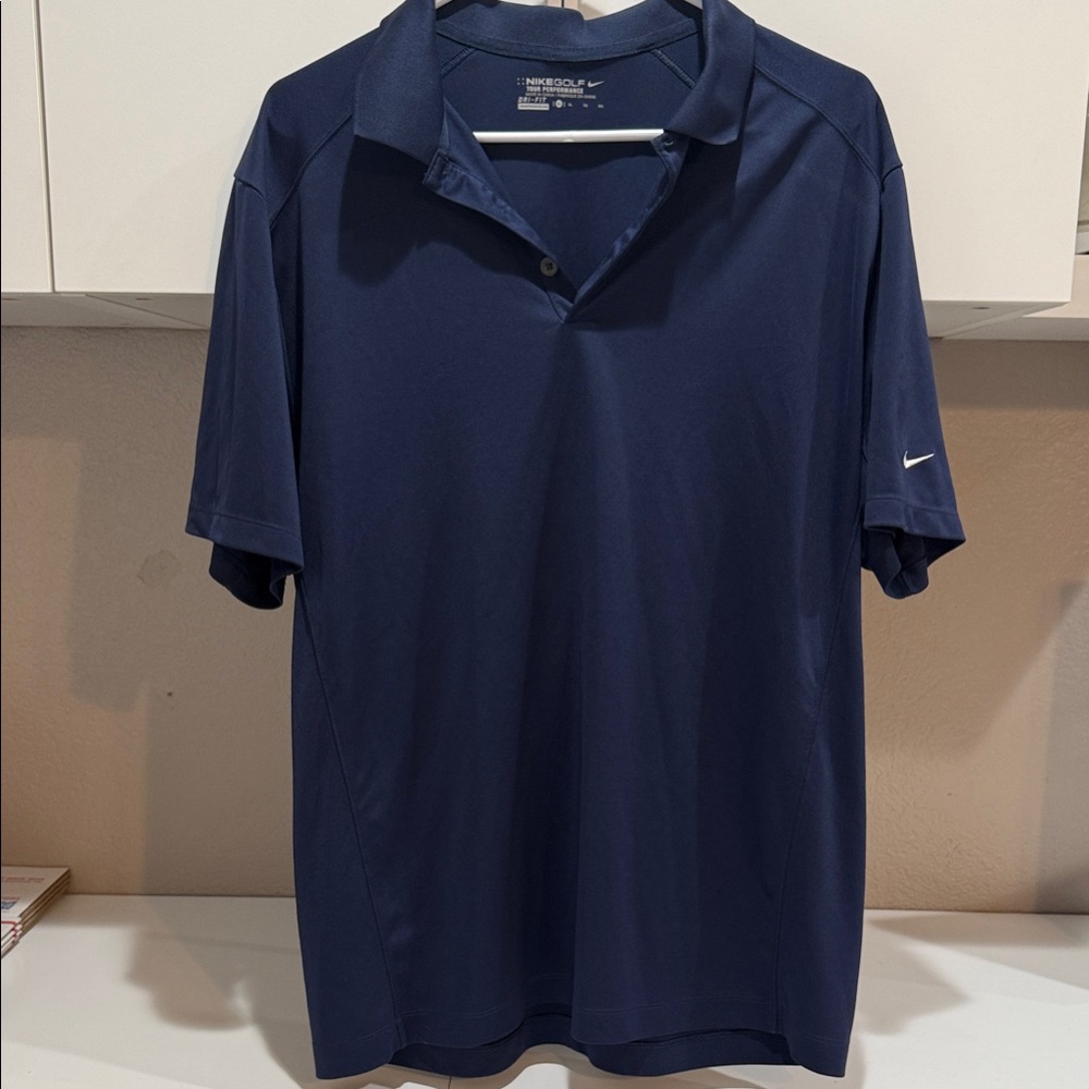 Nike Men's Navy Polo Shirt